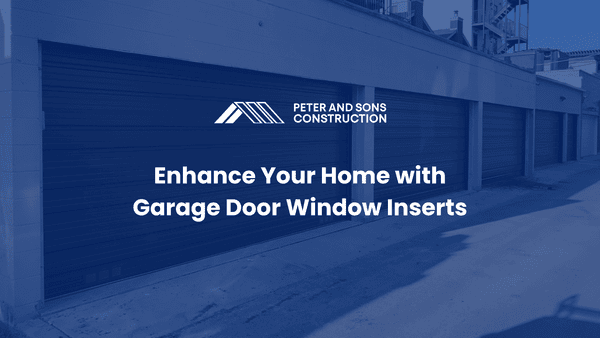 garage door window insert