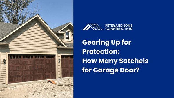 how many satchels for garage door