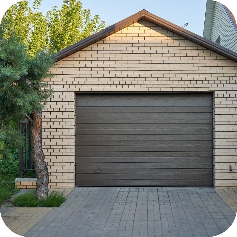 wood garage door