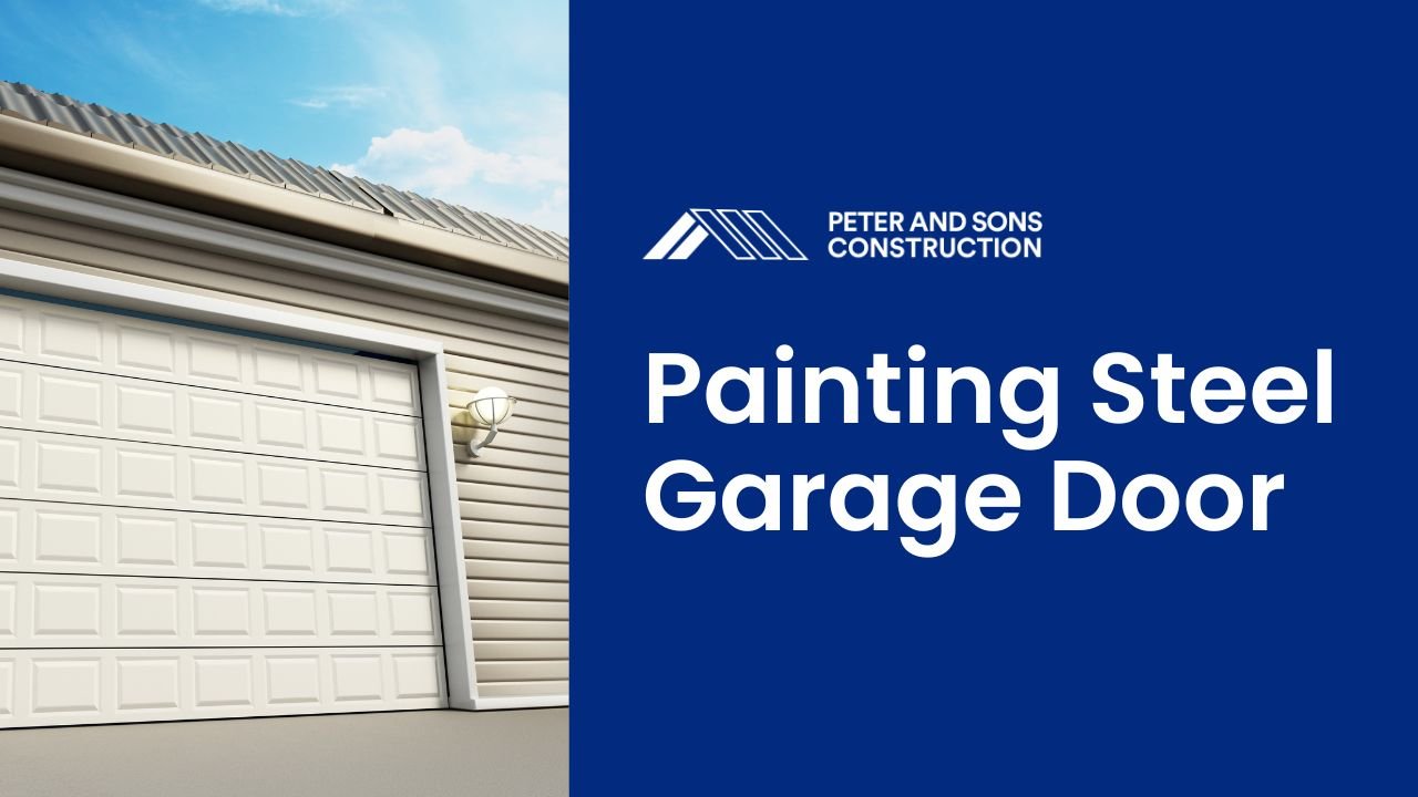 painting steel garage door