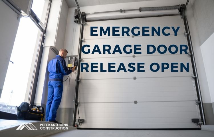 Emergency Garage Door Release Open