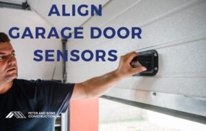 Align Garage Door Sensors