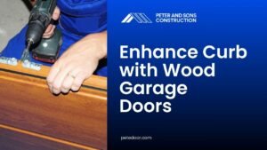 modern wood garage designs to enhance curb appeal