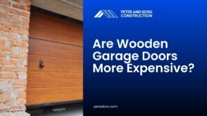 are wooden garage doors more expensive