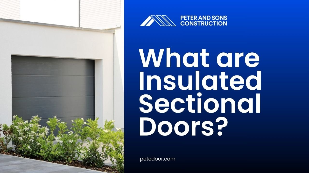 what are insulated sectional doors