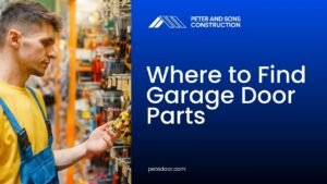 where to find garage door parts