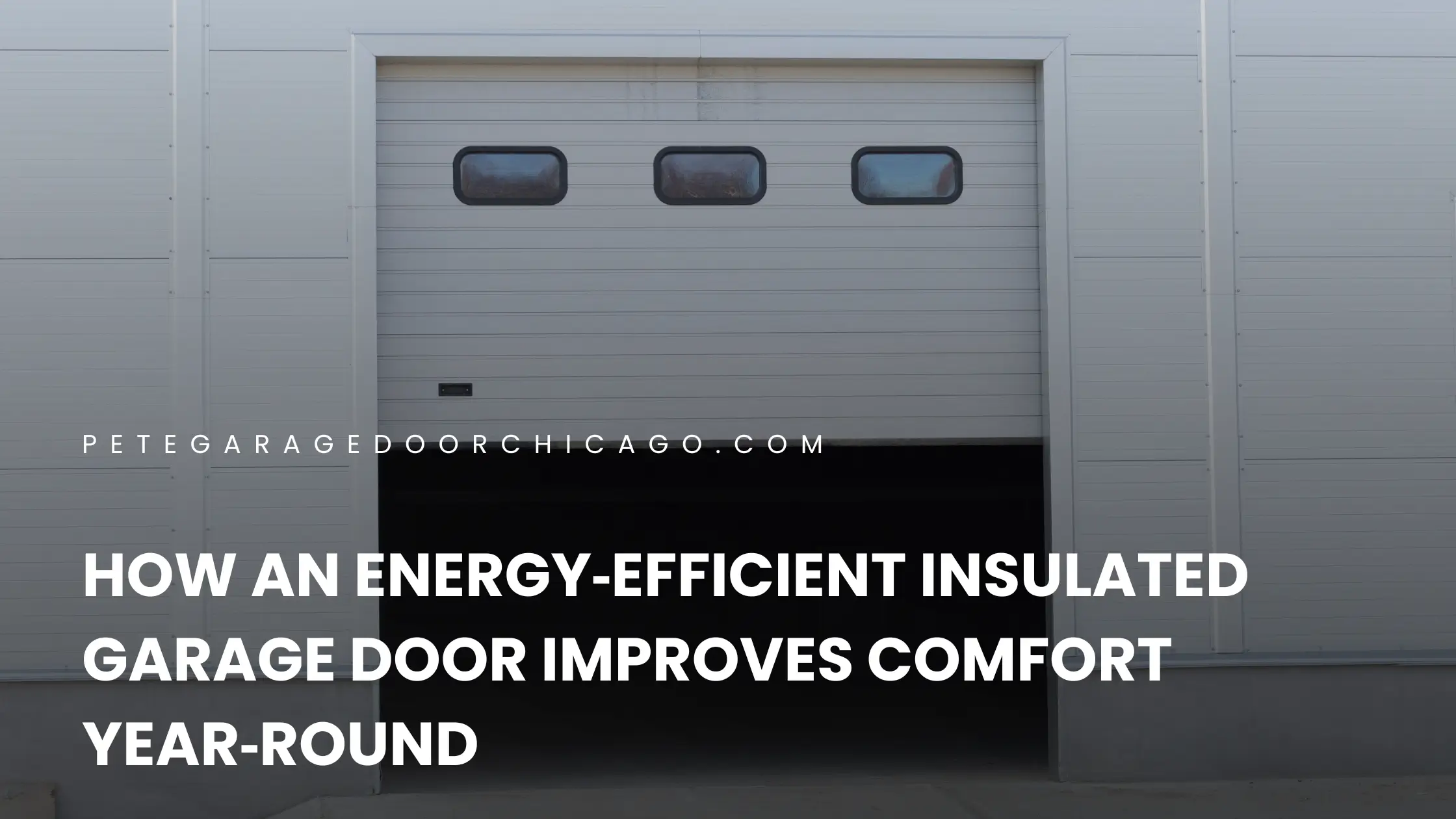 How an Energy‑Efficient Insulated Garage Door Improves Comfort Year‑Round