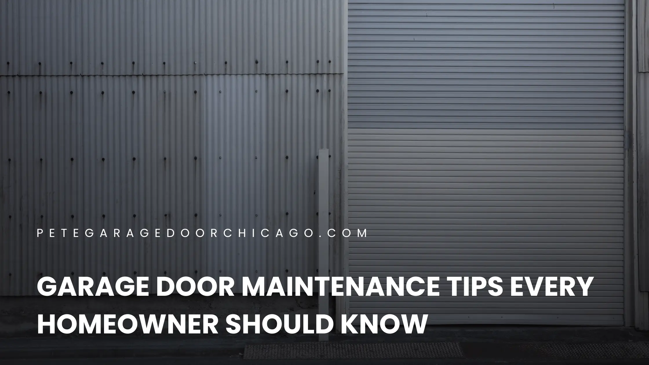 Garage Door Maintenance Tips Every Homeowner Should Know