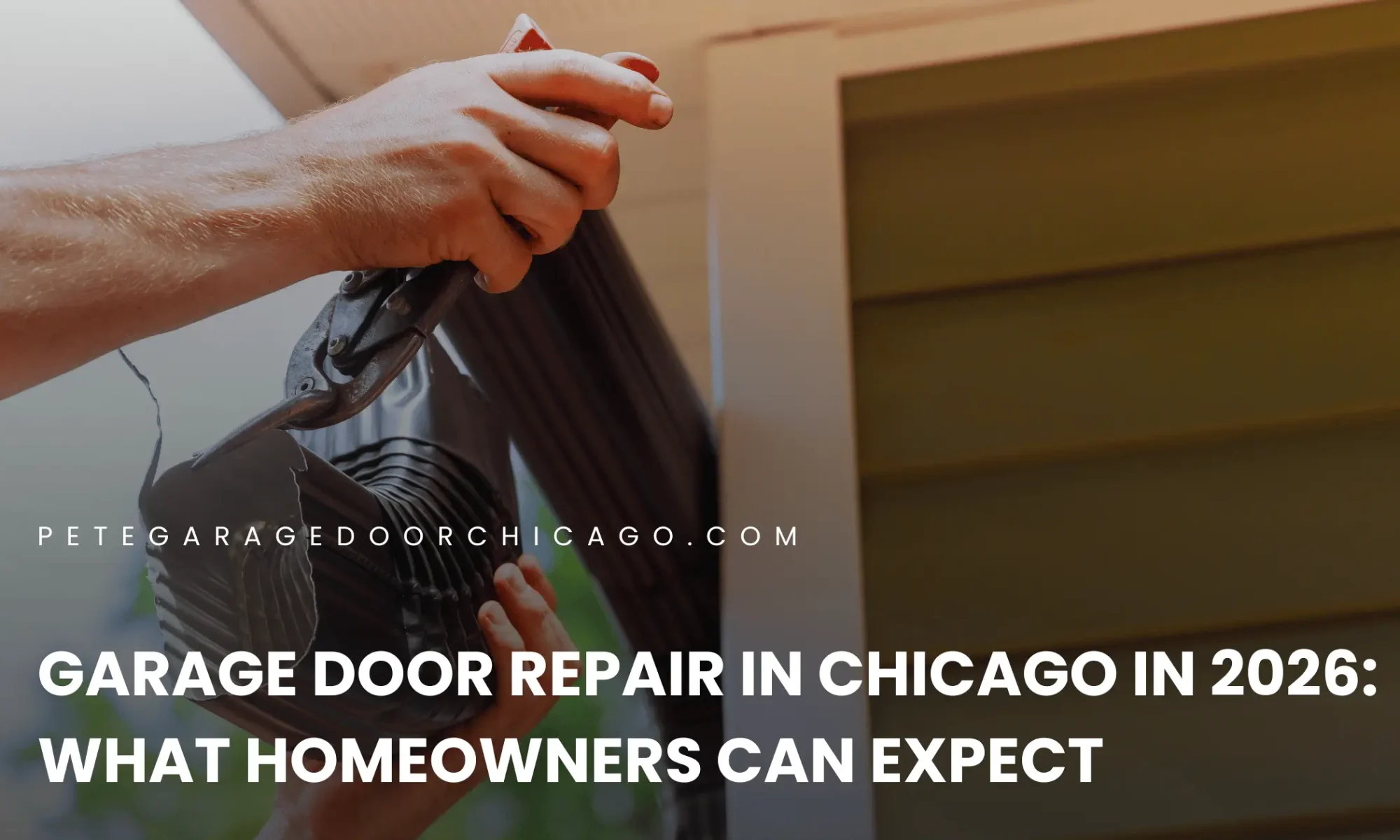 Garage Door Repair in Chicago in 2026 What Homeowners Can Expect