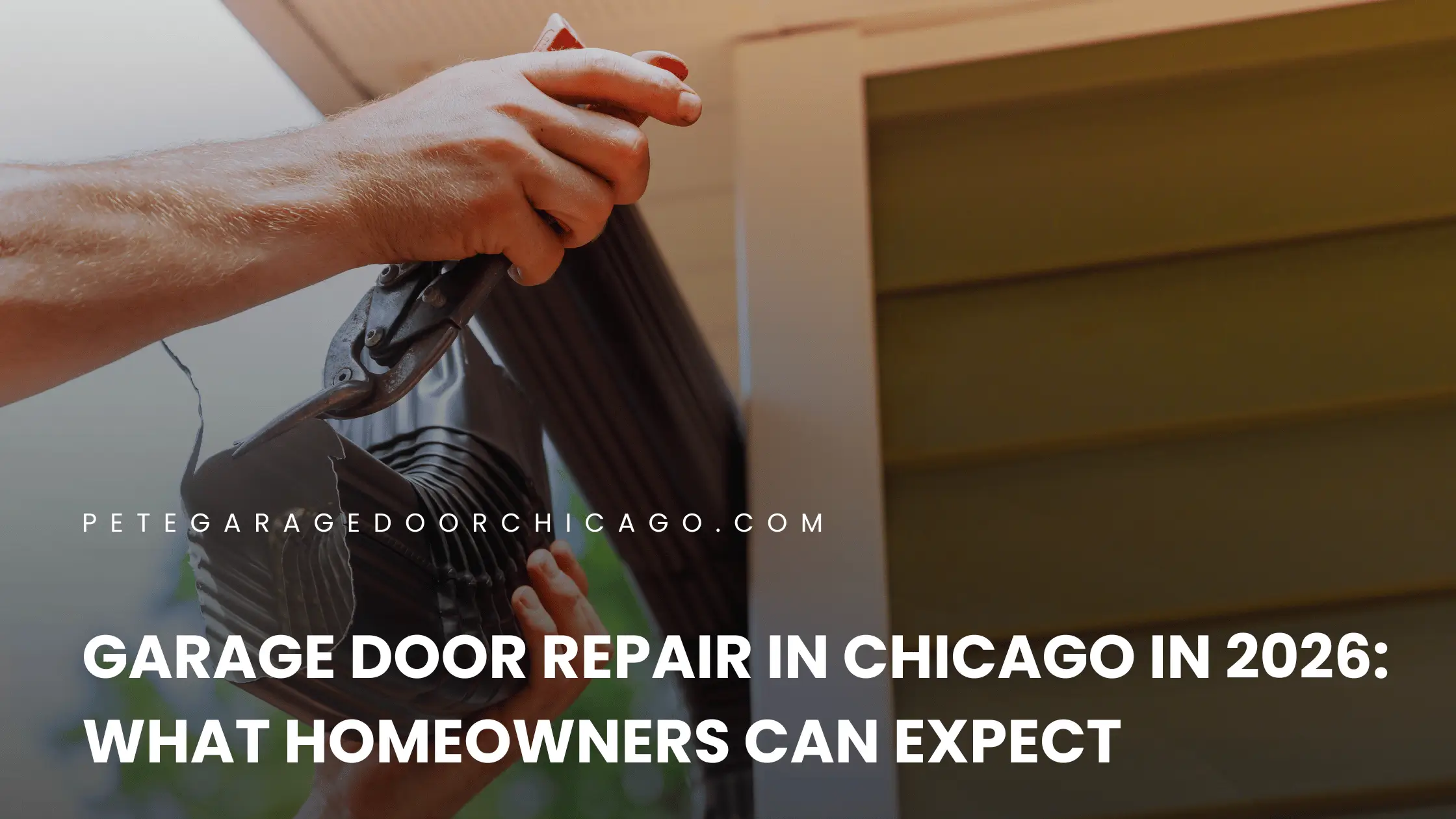 Garage Door Repair in Chicago in 2026 What Homeowners Can Expect