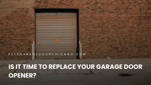 Is It Time to Replace Your Garage Door Opener