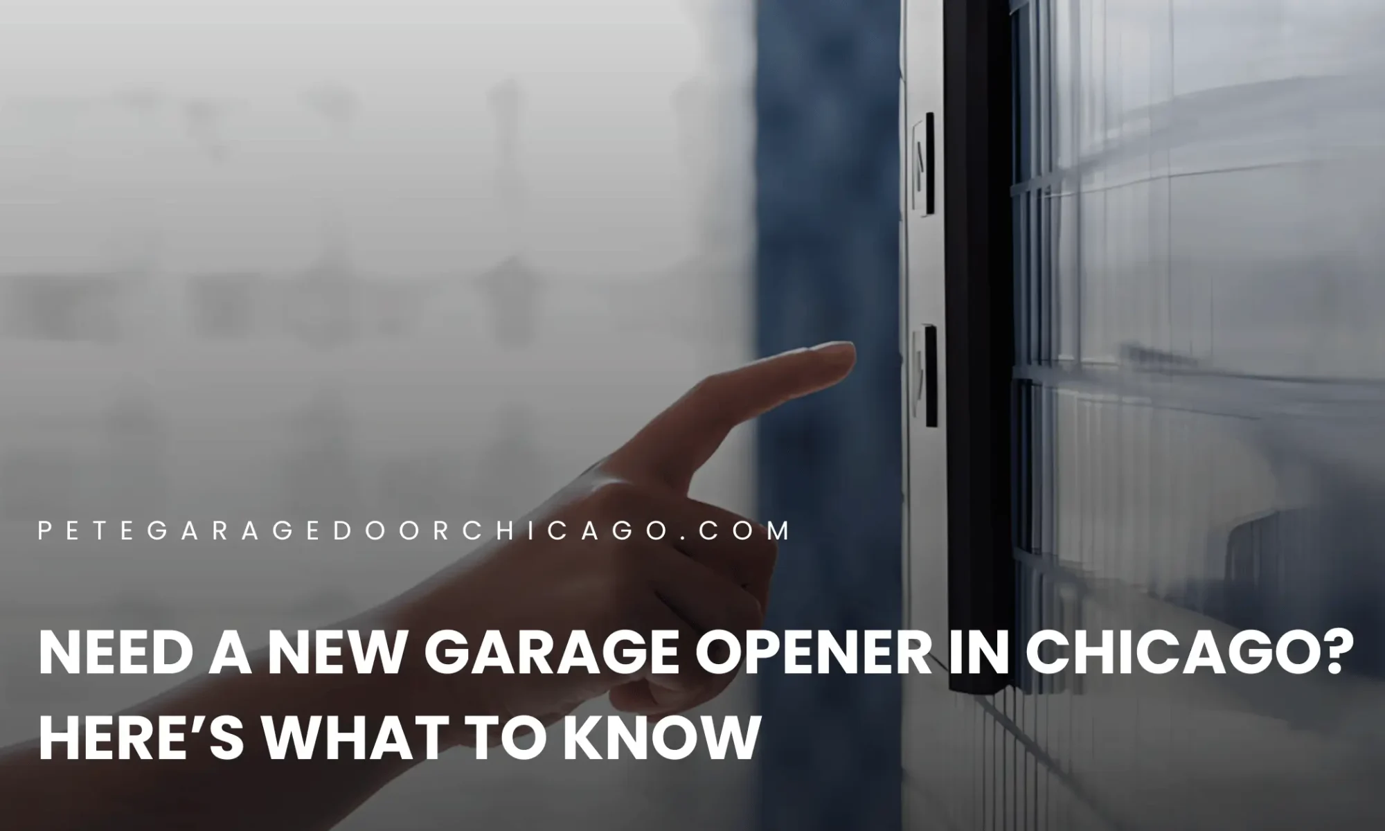 Need a New Garage Opener in Chicago Here’s What to Know