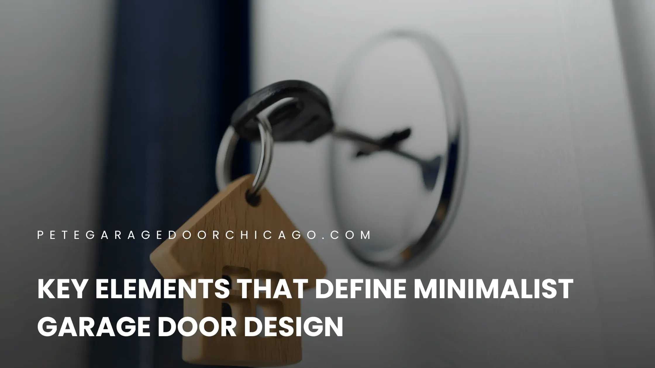 Key Elements That Define Minimalist Garage Door Design